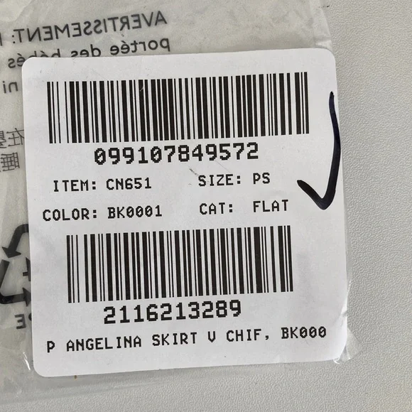 J. Crew Petite Gwyneth flounce-hem skirt in chiffon Petite Small Black - Picture 8 of 8